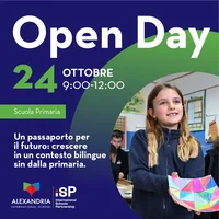 Open Day Primaria - 24 ottobre ore 9.00