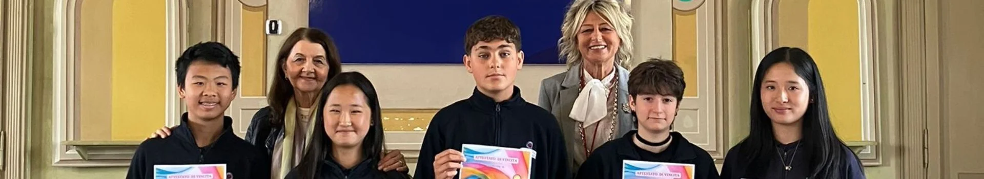 Studenti di Alexandria International School vincono il concorso “Emozioni: i colori della vita”